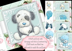 Beautiful Animals With Pink Peonies Bumper Kit