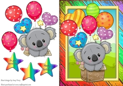 Special Delivery Grey Koala A5