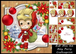 Festive Superhero 1 8x8 Mini Kit