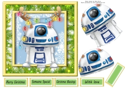 Festive Star Wars Character 3 7x7