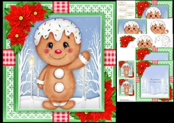 Ginger Bread Man 8x8 Mini Kit