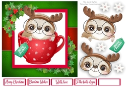 Adorable Sloth In A Cup 7x7