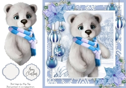 Adorable Polar Bear 8x8