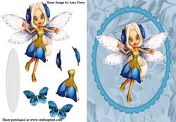 Gorgeous Blue Fairy