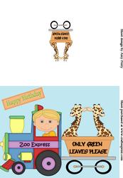 Giraffe Jungle Train