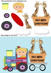 Giraffe Jungle Train
