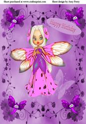 Pink A4 Fairy
