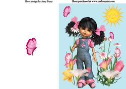 Pink & Blue Kiki Girl