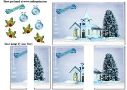 Side Stacker Christmas Church