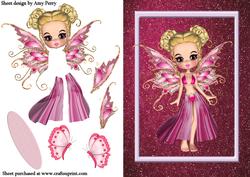 Cute Little Pink Fairy