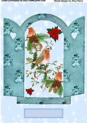 A4 Christmas Window