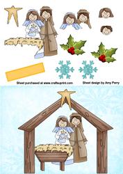 Mary, Joseph & Baby Jesus
