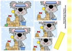 Koala Bear & Sandcastle Pyramid