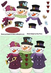 We Three Snowman's
