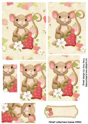 Strawberry Mouse Pyramids