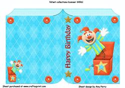 Jack in the Box Book Card