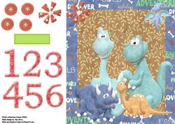 Dinosaur Family Topper