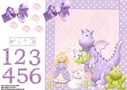 Princess & Her Friends Topper