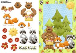 Lovely Forest Animals with Trees