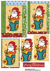 Lovely Santa Stocking