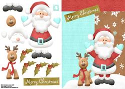 Santa & His Baby Reindeer