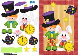 The Mad Hatter & White Rabbit
