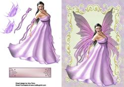 Beautiful Purple & Pink Fairy