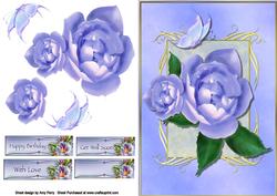 Beautiful Blue Rose
