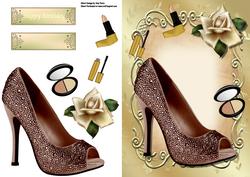 Lovely Chocolate Shoe & Make Up
