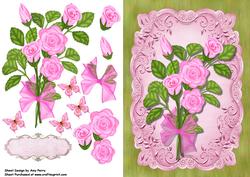 Bouquet of Pink Roses