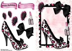 Ladies Leopard Print Shoe & Accessories