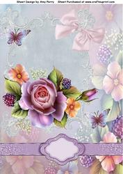 Beautiful English Flowers A4