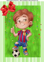 Football Boy A4