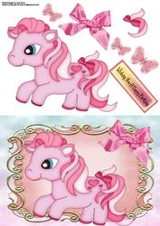 Cute Little Pink Pony
