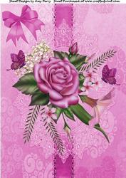 Beautiful Pink Flowers A4