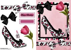 Lovely Animal Print Shoe