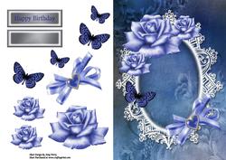 Beautiful Blue Roses