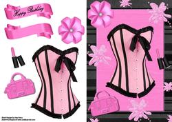 Pretty Pink Corset