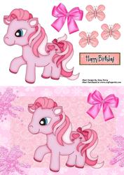 Cute Pink Pony