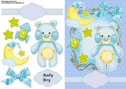 Lovely Baby Boy Teddy Bear