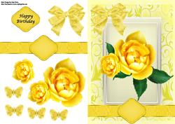 Beautiful Yellow Roses