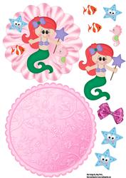 Little Mermaid Rocker/wobble Card