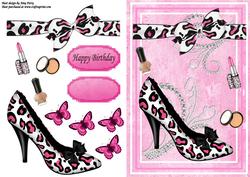 Lovely Leopard Print Shoe