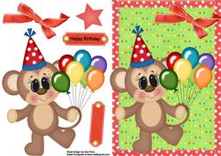 Lovely Monkey Ready for the Party