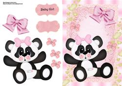 Cute Panda Baby Girl