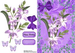 Lovely Lilac Lillies