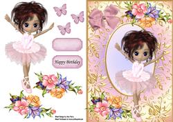 Lovely Ballerina Girl