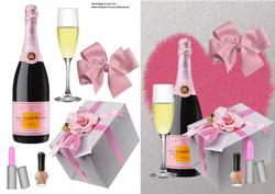 Bottle of Champer's & Girly Gift's