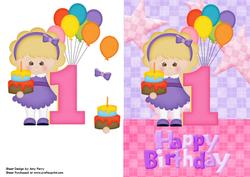 Happy 1st Birthday Girl