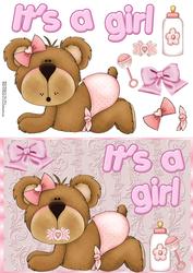 Baby Girl Teddy Bear